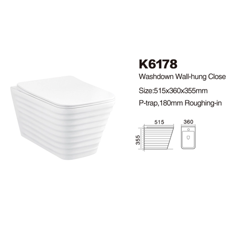 K6178 | Wall-hung Toilets | Washdown Toilets 1