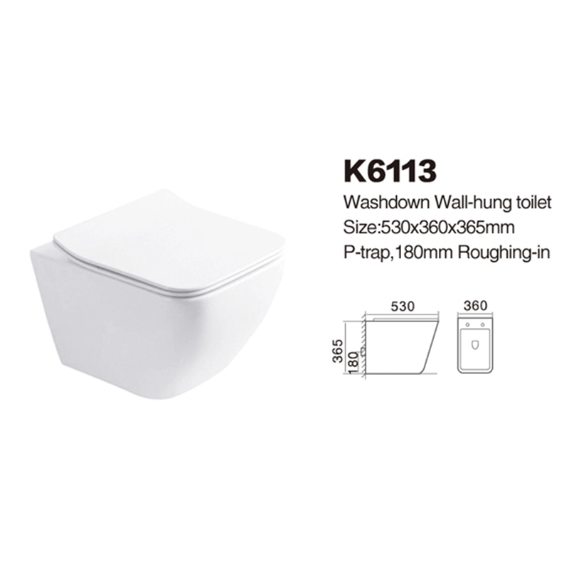 K6113 | Wall-hung Toilets | Washdown Toilets 1