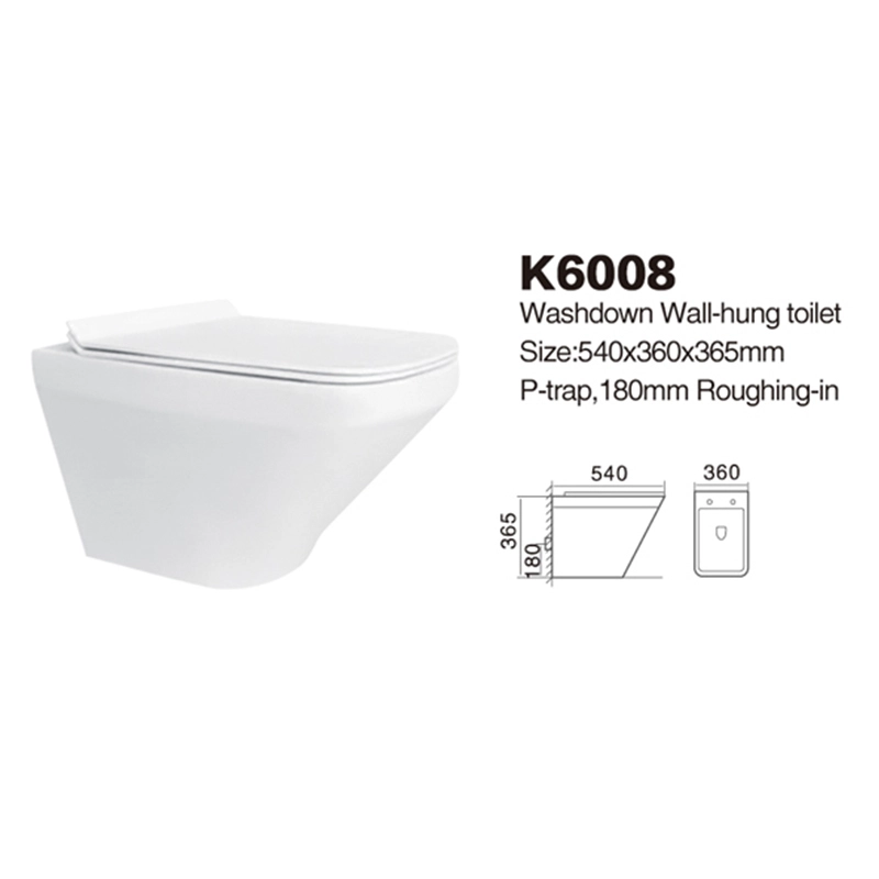 K6008 | Wall-hung Toilets | Washdown Toilets 1