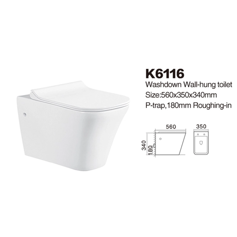 K6116 | Wall-hung Toilets | Washdown Toilets 1