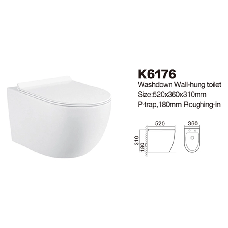K6176 | Wall-hung Toilets | Washdown Toilets 1