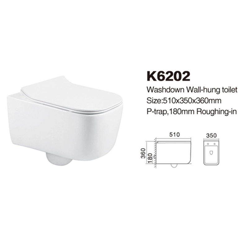 K6202 | Wall-hung Toilets | Washdown Toilets 1