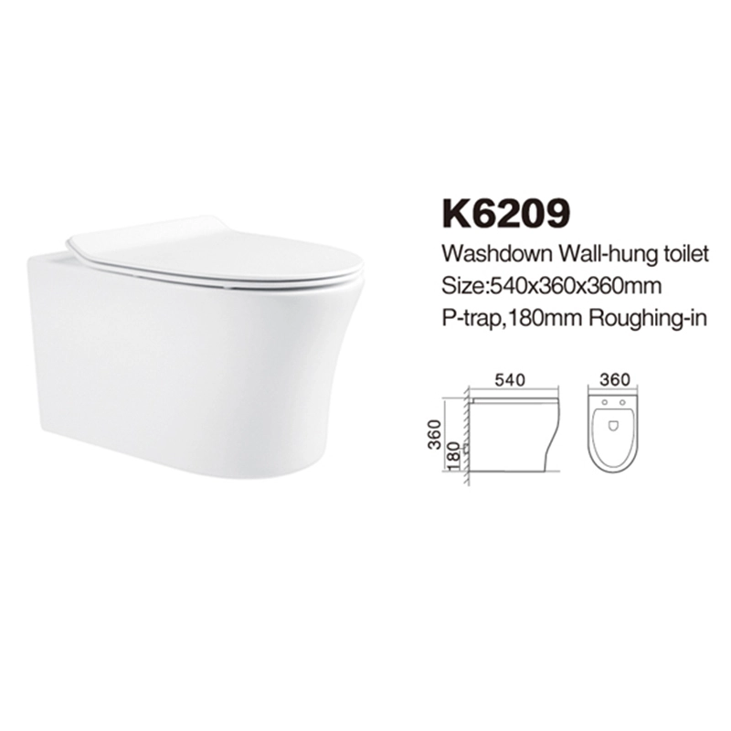 K6209 | Wall-hung Toilets | Washdown Toilets 1