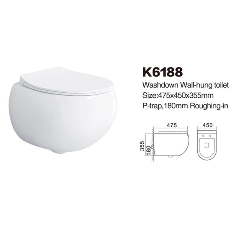 K6188 | Wall-hung Toilets | Washdown Toilets 1