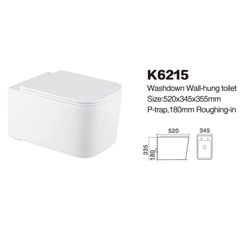 K6215 | Wall-hung Toilets | Washdown Toilets 1