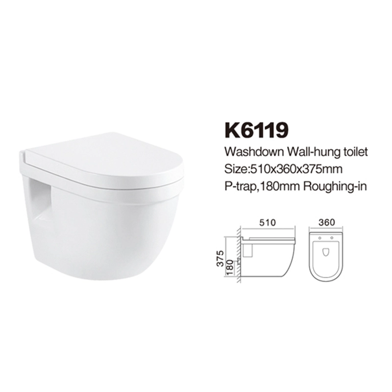 K6119 | Wall-hung Toilets | Washdown Toilets 1
