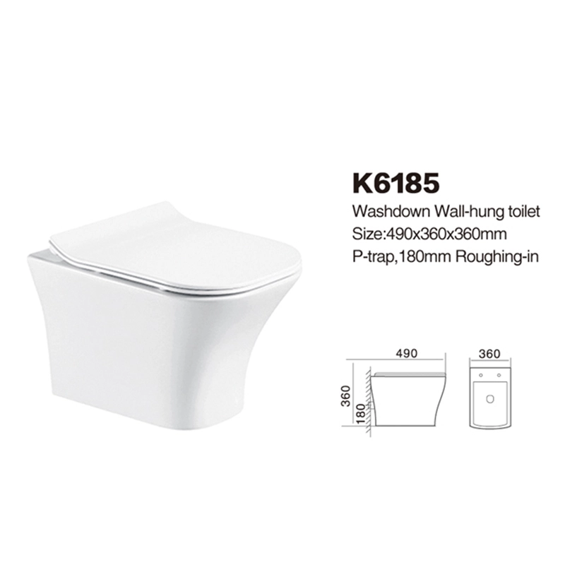 K6185 | Wall-hung Toilets | Washdown Toilets 1