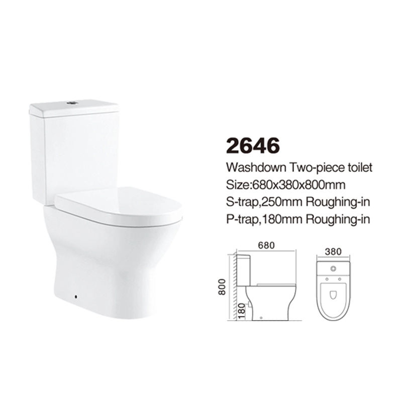 2646 | Promotional toilet | WashdownTwo-piece 1