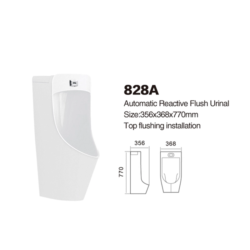 828A | Automatic Reactive Flush Urinal 1