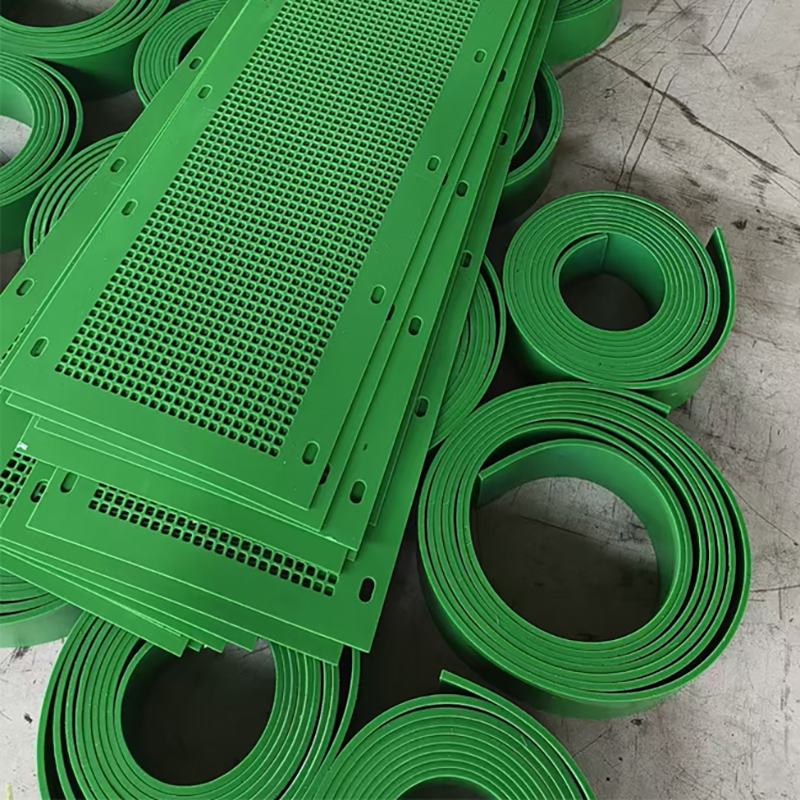 Flop Panel PU Flip-Flow Screening Panel 8mm Holes 6mm Thickness for High-Moisture ...