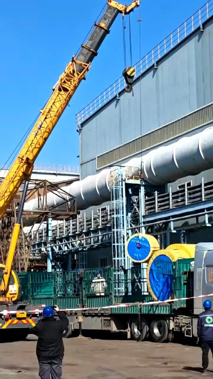 Cinta transportadora de caucho resistente al calor para el transporte de material de clínker a alta temperatura 1