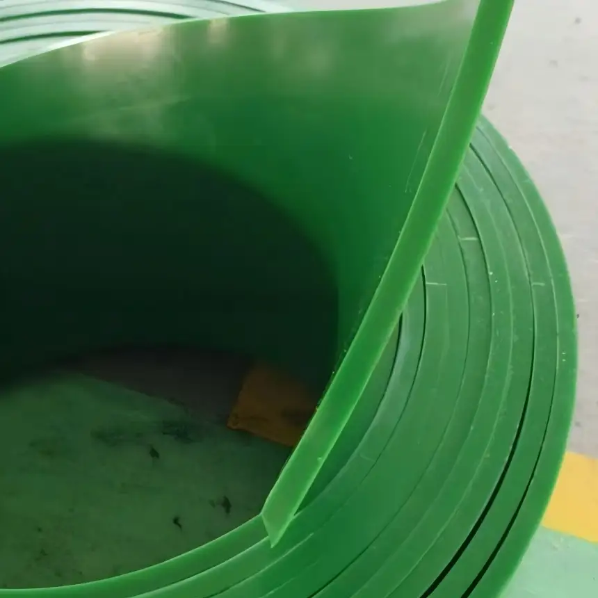 Accesorio para faldón de cinta transportadora de PU para control de polvo1 1