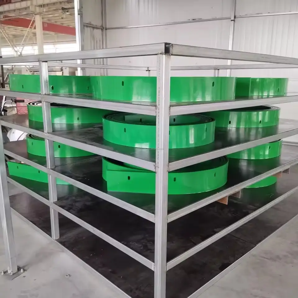 Polyurethane Belt Conveyor Skirting Long Wear Life Aggregate Conveyor Accessories 1