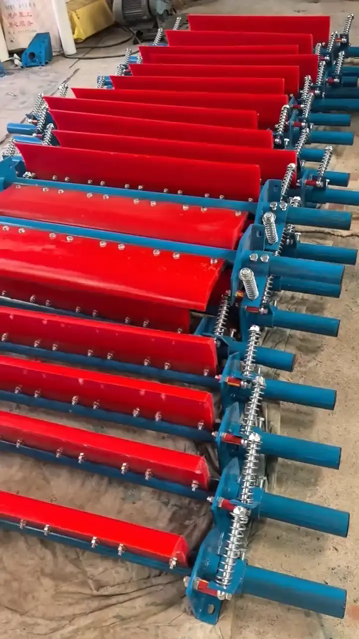 Cuchilla de limpieza de poliuretano para cintas transportadoras mineras 1
