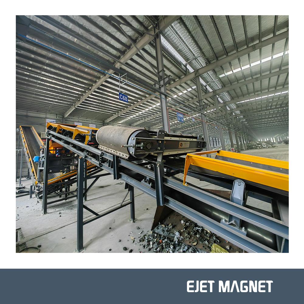 Automatic Cross Belt Magnet for Quarry 5
