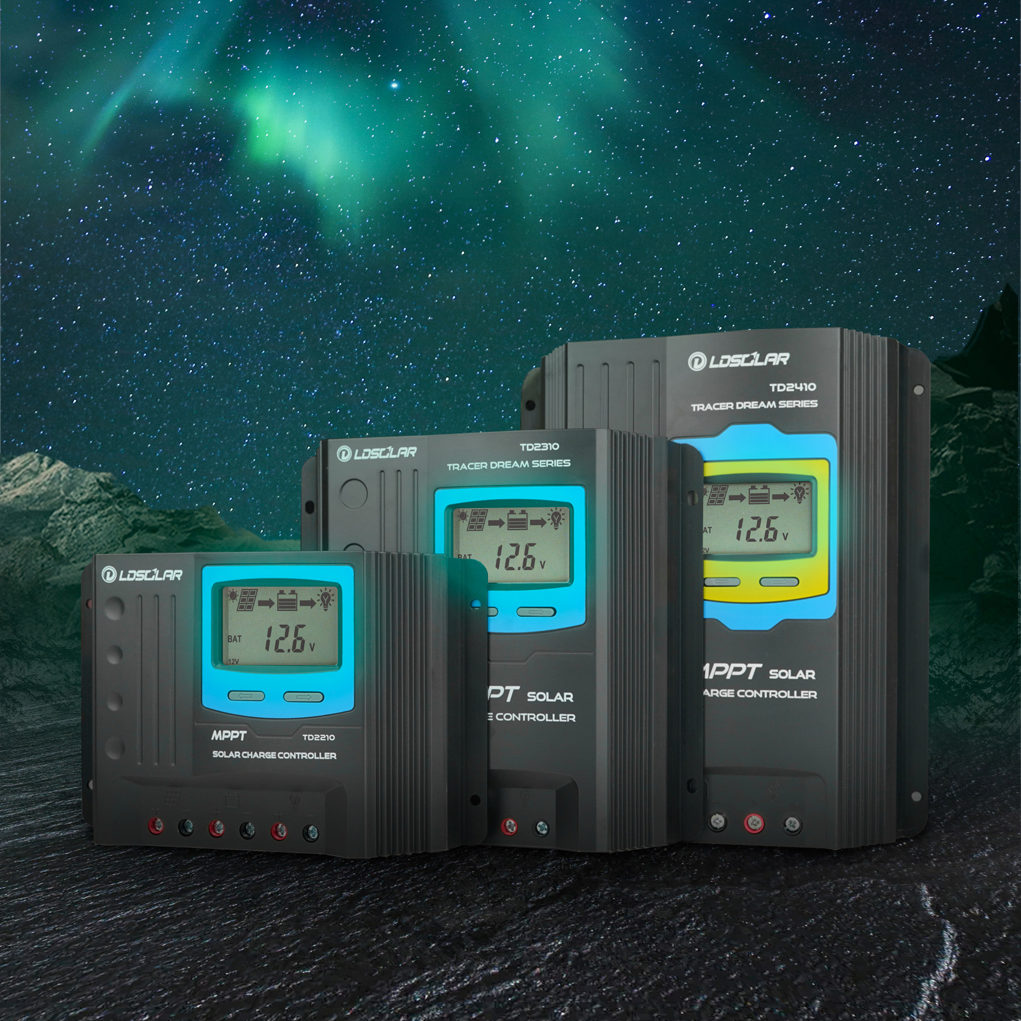 Customized LDSOLAR MPPT solar controller TD2410TU Product description manufacturers FromChina 3