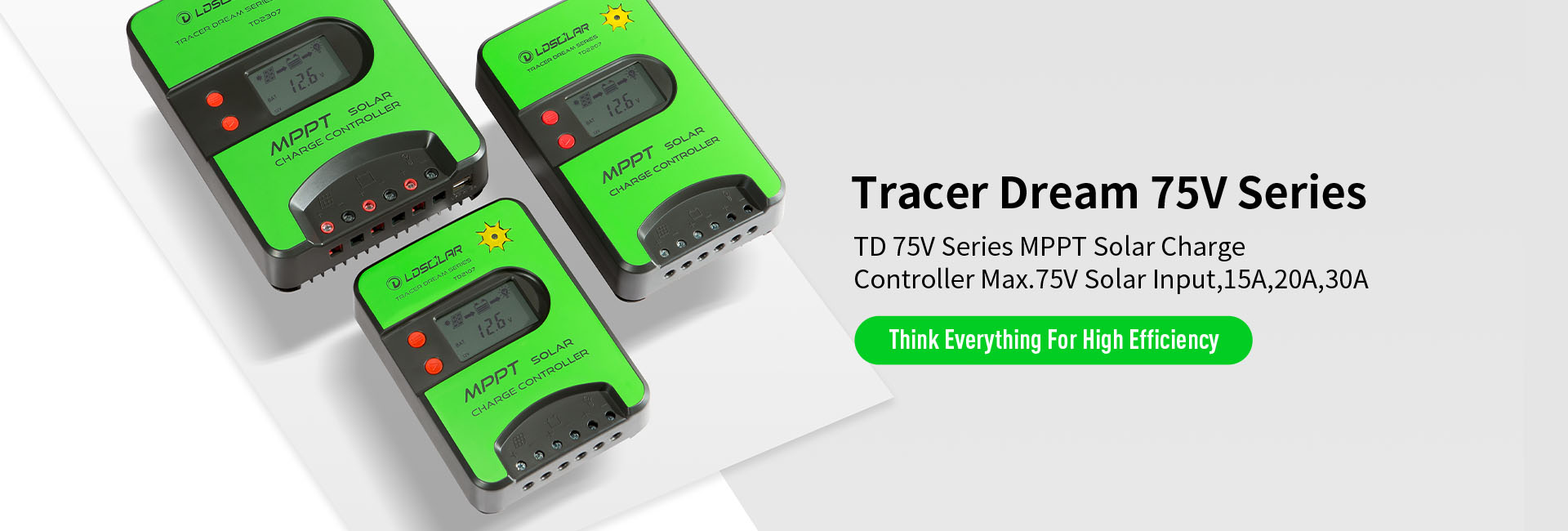 Tracer Dream 75V Series MPPT Solar Charge Controller 2