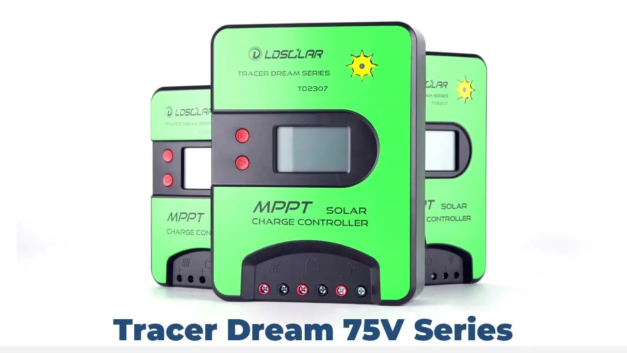 Chinese manufacturers Max.75V Solar Input mppt solar charge controller 1