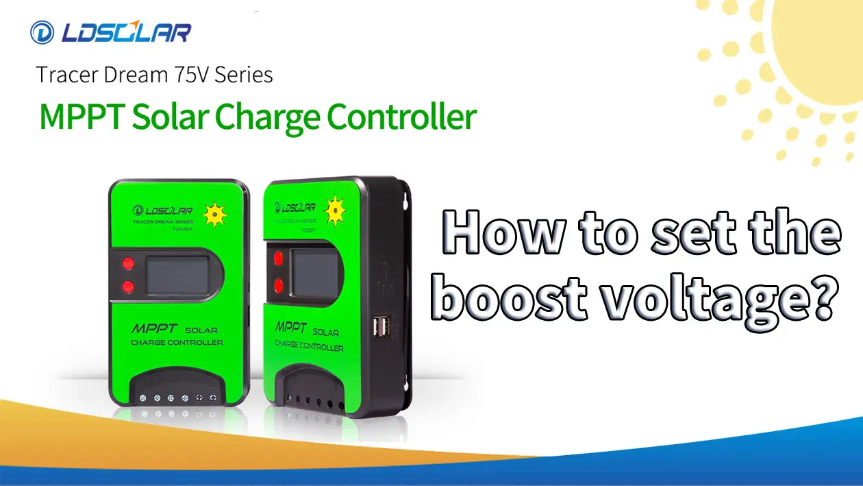 TD75V How to set the boost voltage？ 1
