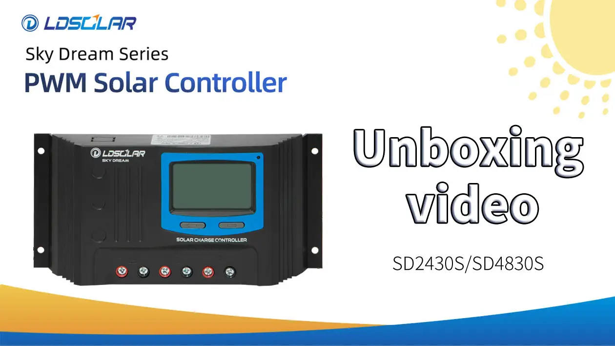 Professional solar controller manufacturer-SD2430S Unboxing details 1