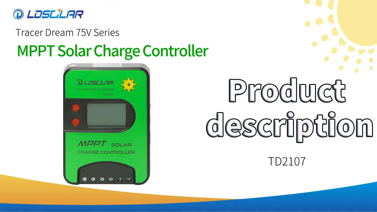 LDSOLAR TD2107 Solar controller product description 1