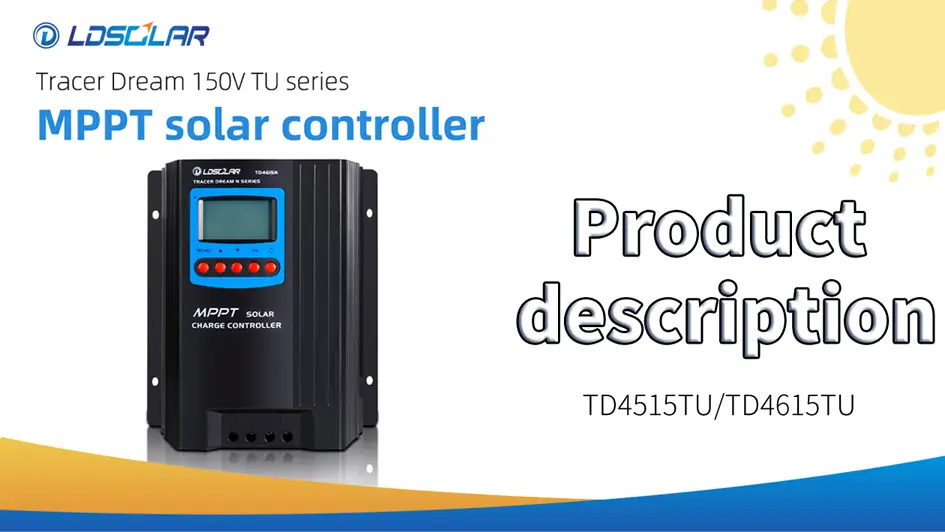 Professional Ldsolar TD150V series MPPT 60A Controller manufacturers 1