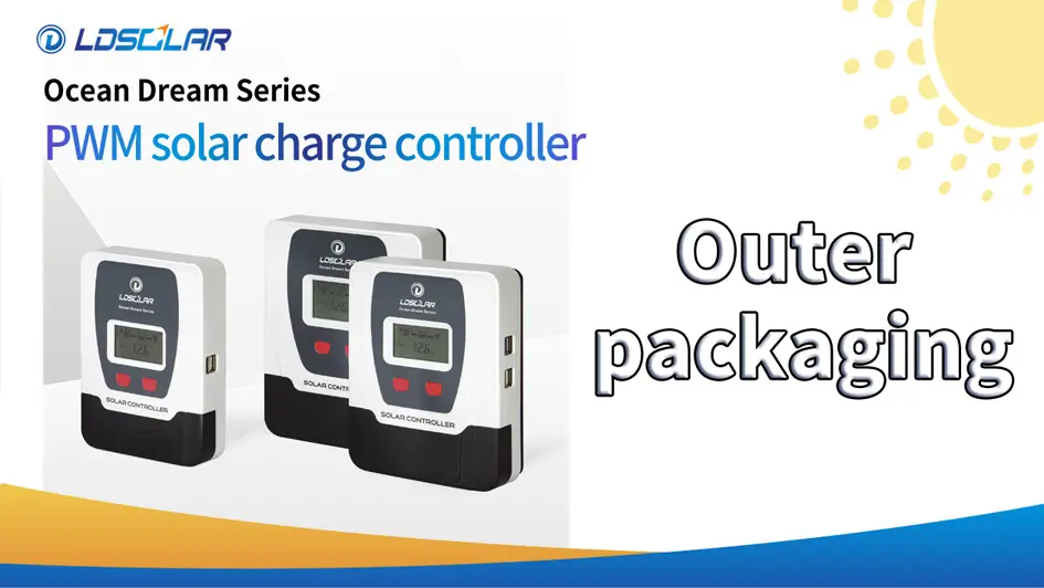PWM solar controller Ocean Dream outer packaging introduction 1