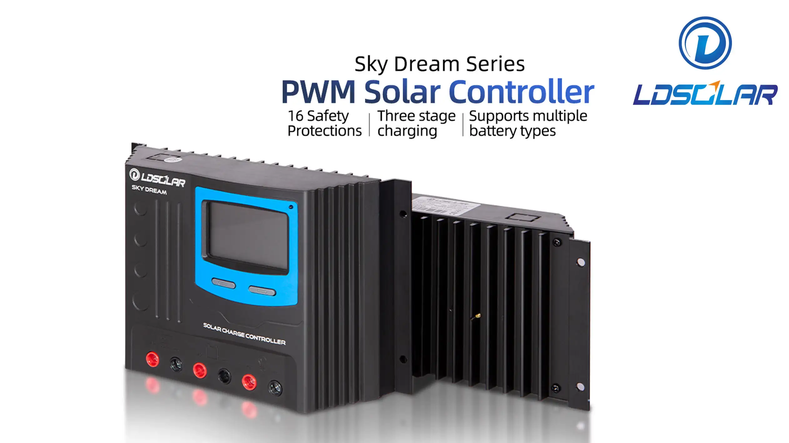 ldsolar Sky Dream series PWM solar charge controller 1