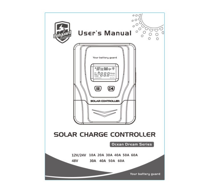 Ocean Dream series PWM solar charge controller2 17