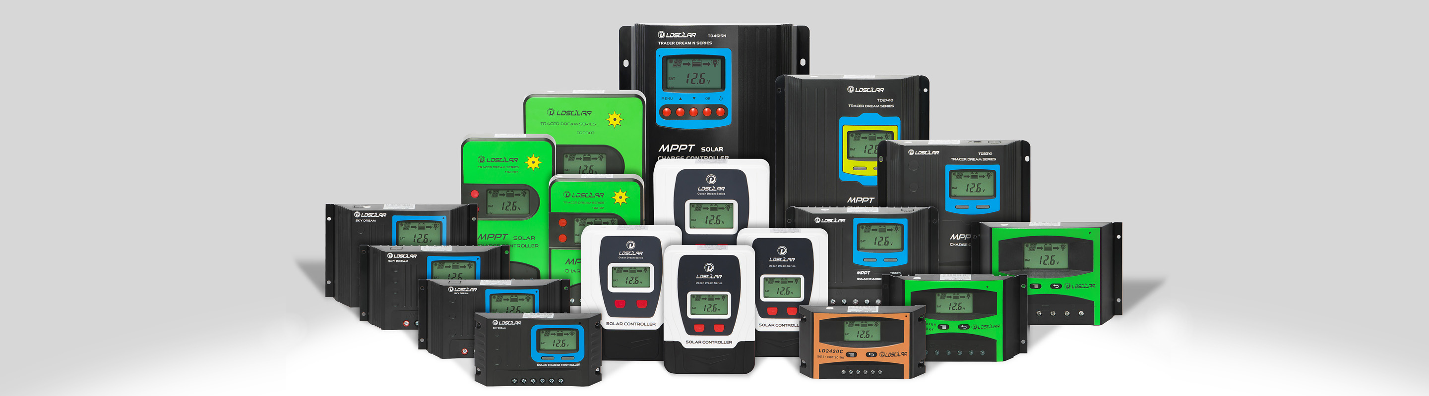 ldsolar 2021 Best Land Dream Series PWM Solar Charge Controller 14