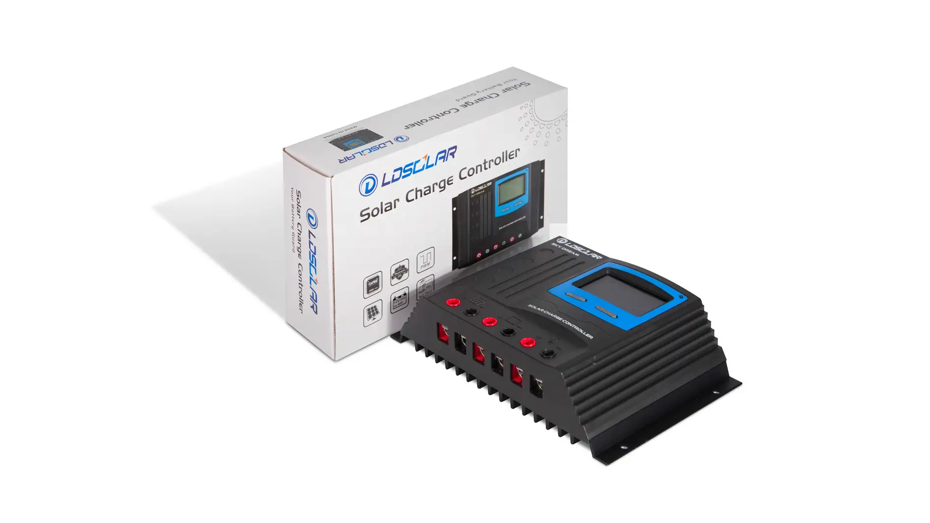 best pwm solar charge controller 10A~60A 24V/48V Auto Support multiple battery types 1