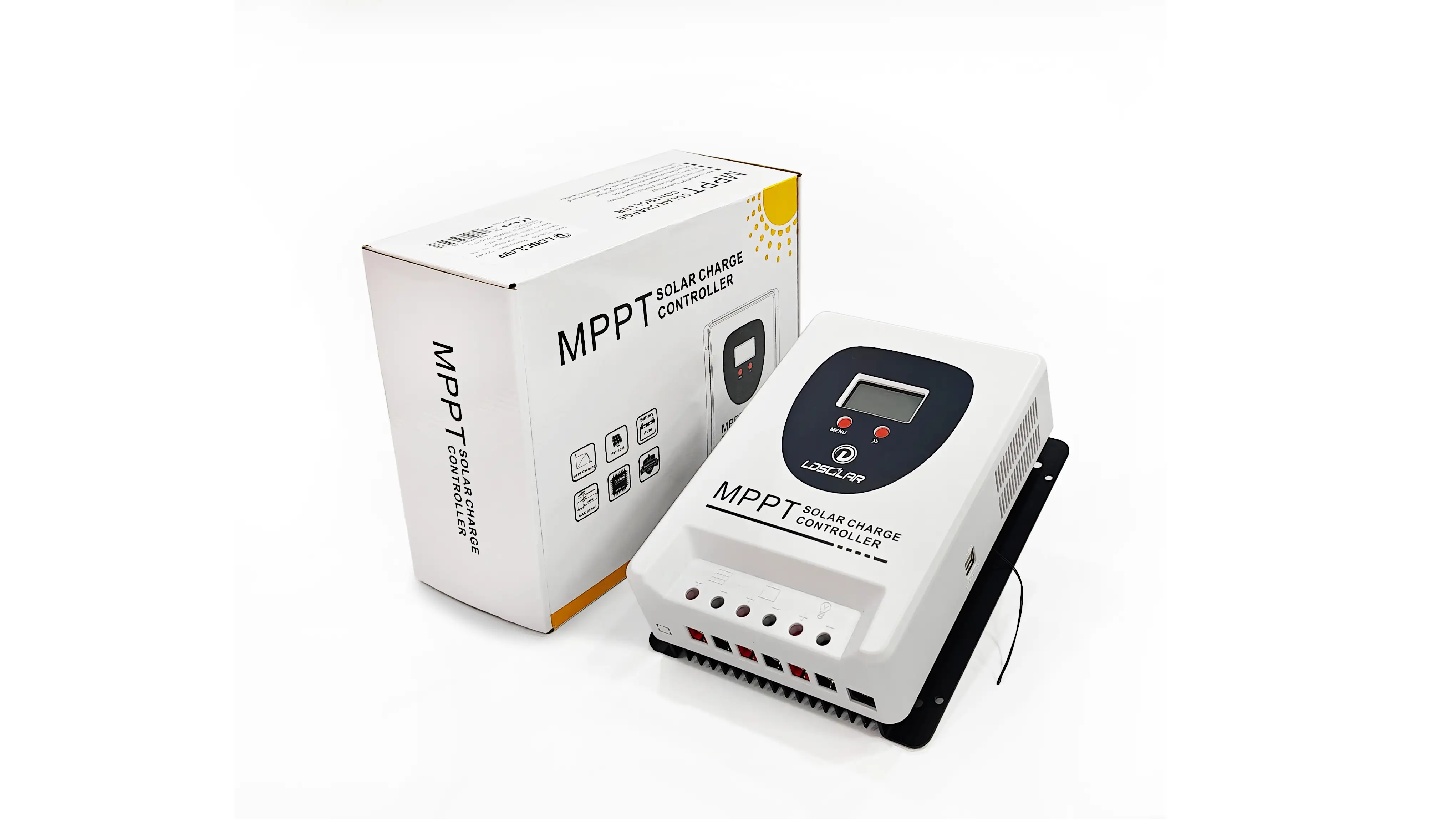 LDSOALR MPPT Solar Controller Factory direct price 10A 15A 20A 30A 40A 60A  12V/24V system Support OEM 1