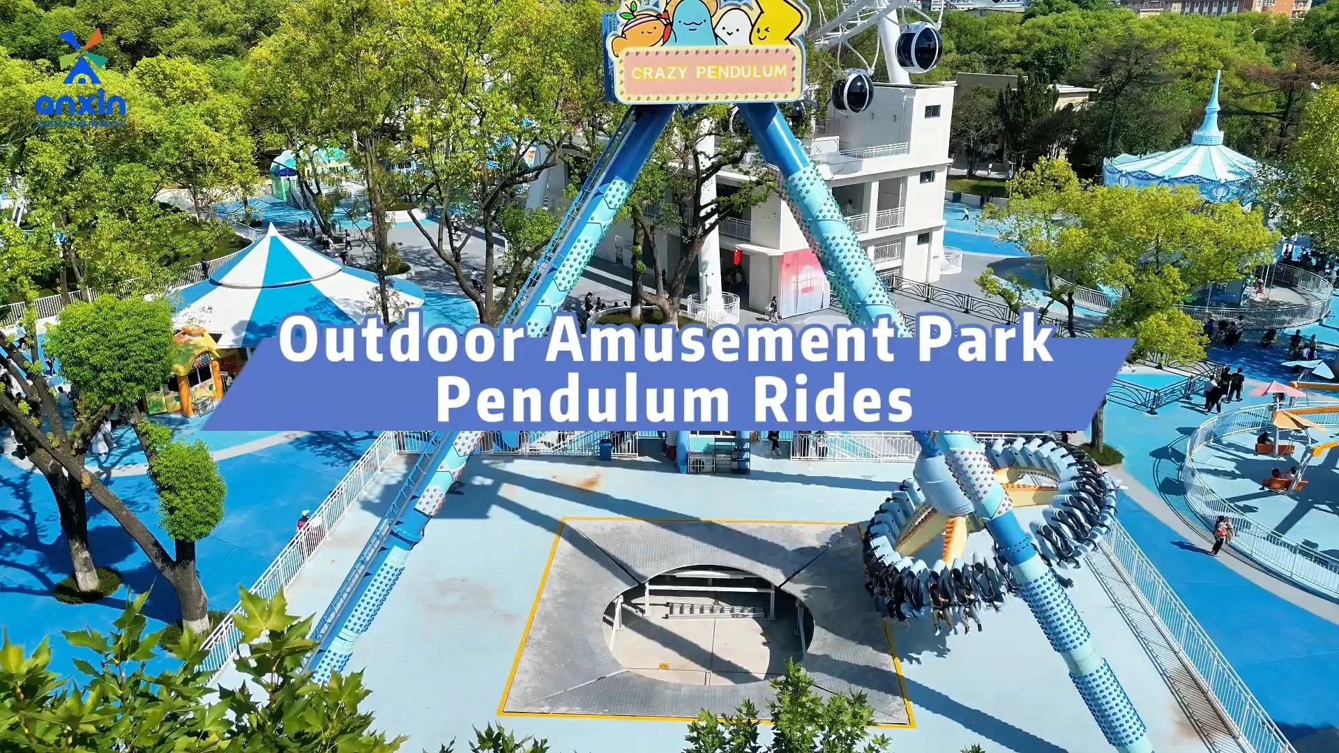 Outdoor Amusement Park Pendulum Rides 1