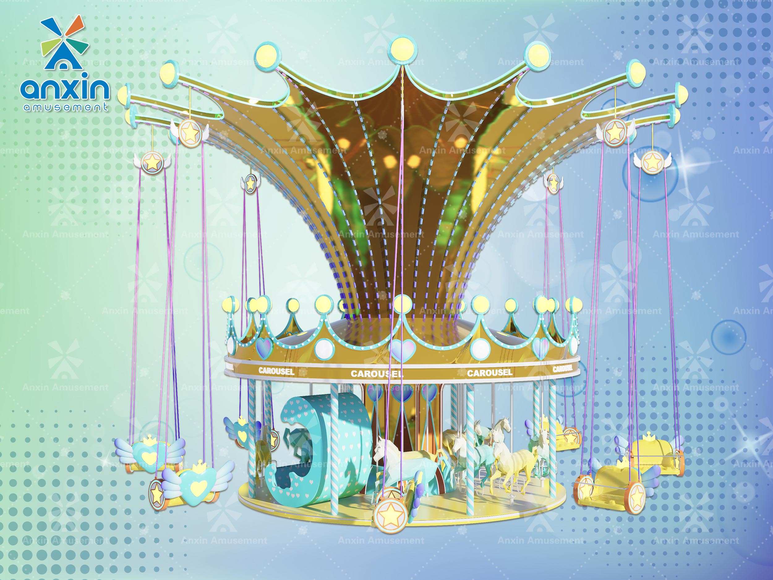 Swing Ride Inside Chair Swing Ride the Swing Ride Chair Swing Ride Swing Carousel | Anxin ...