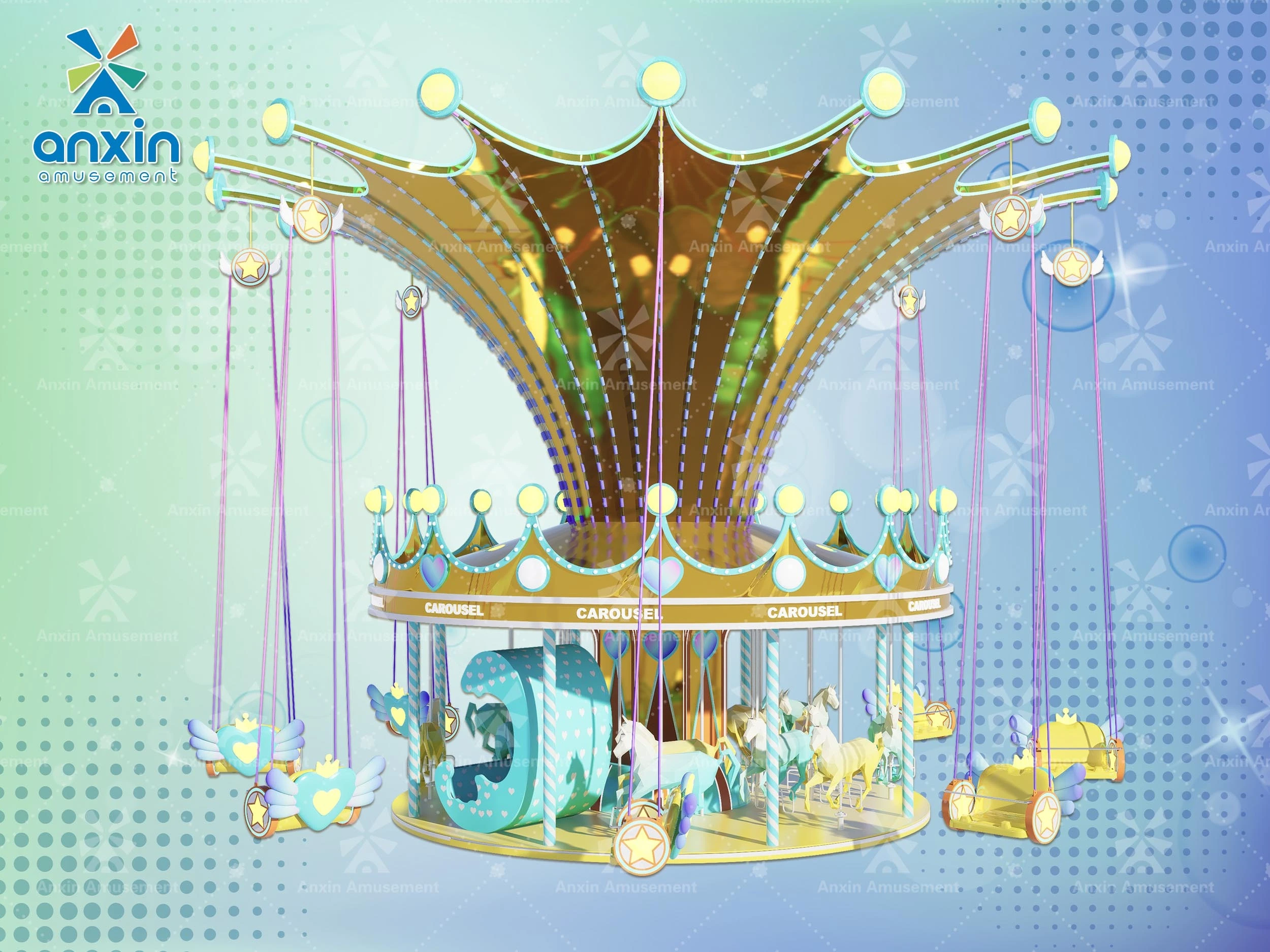 Chair Swing Ride The Swing Ride Chair Swing Ride Swing Carousel 1