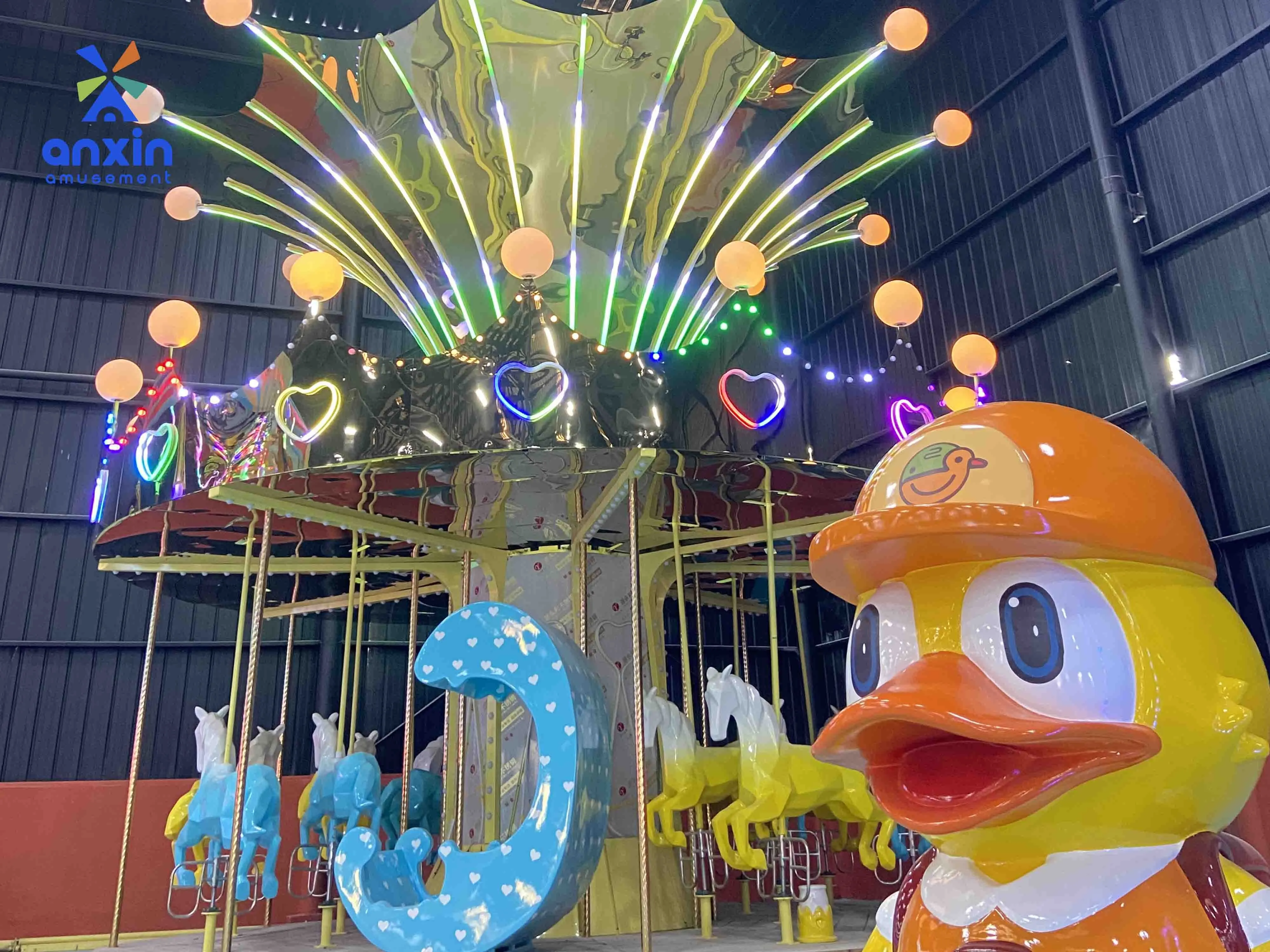 carousel rides with flying chair 1