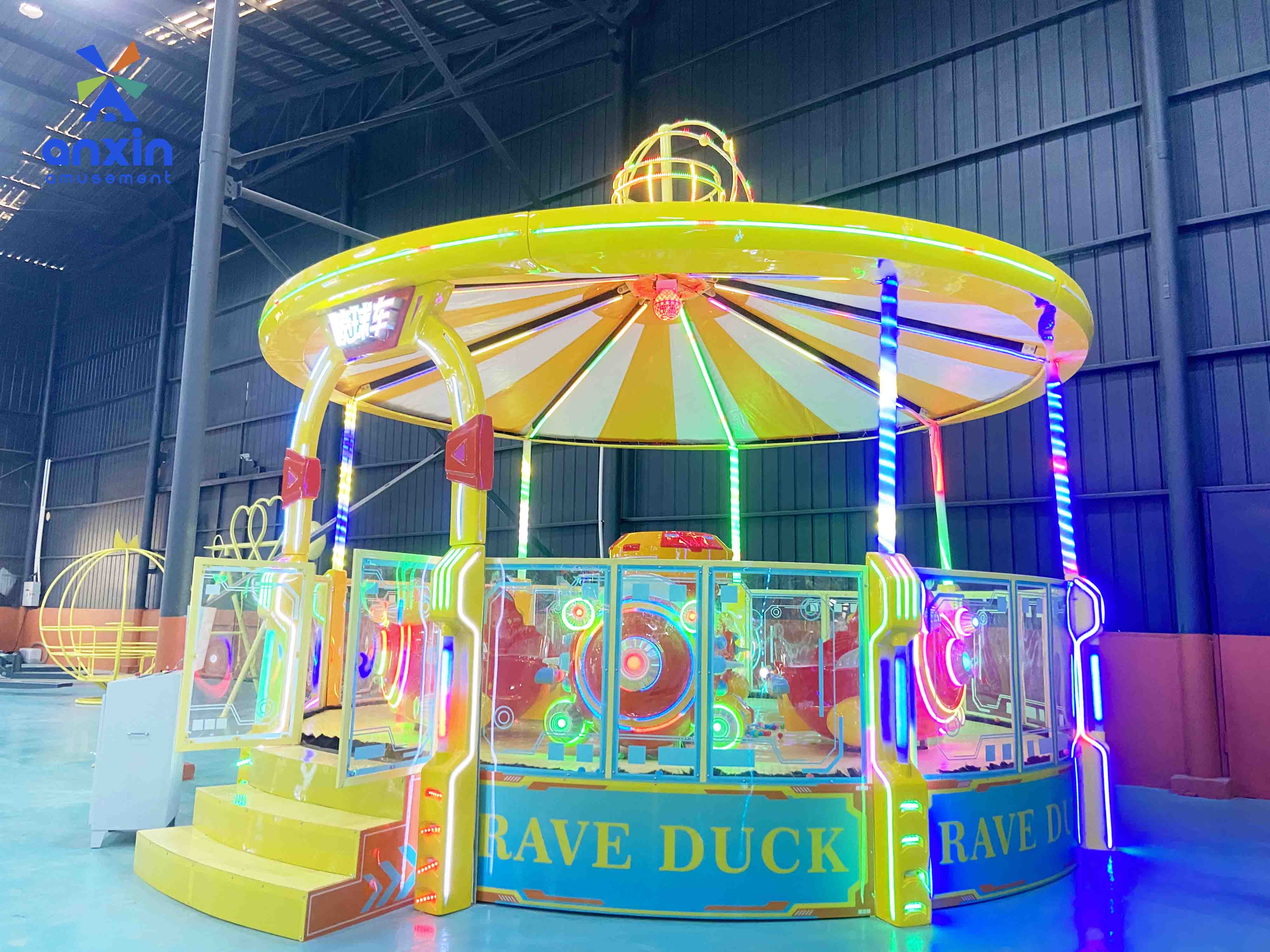 Happy Spray Ball Car Ball Shooting Car Ride / Ball Blaster Car Ride ...