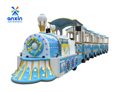 Trackless Train Doughnut Model Train 1