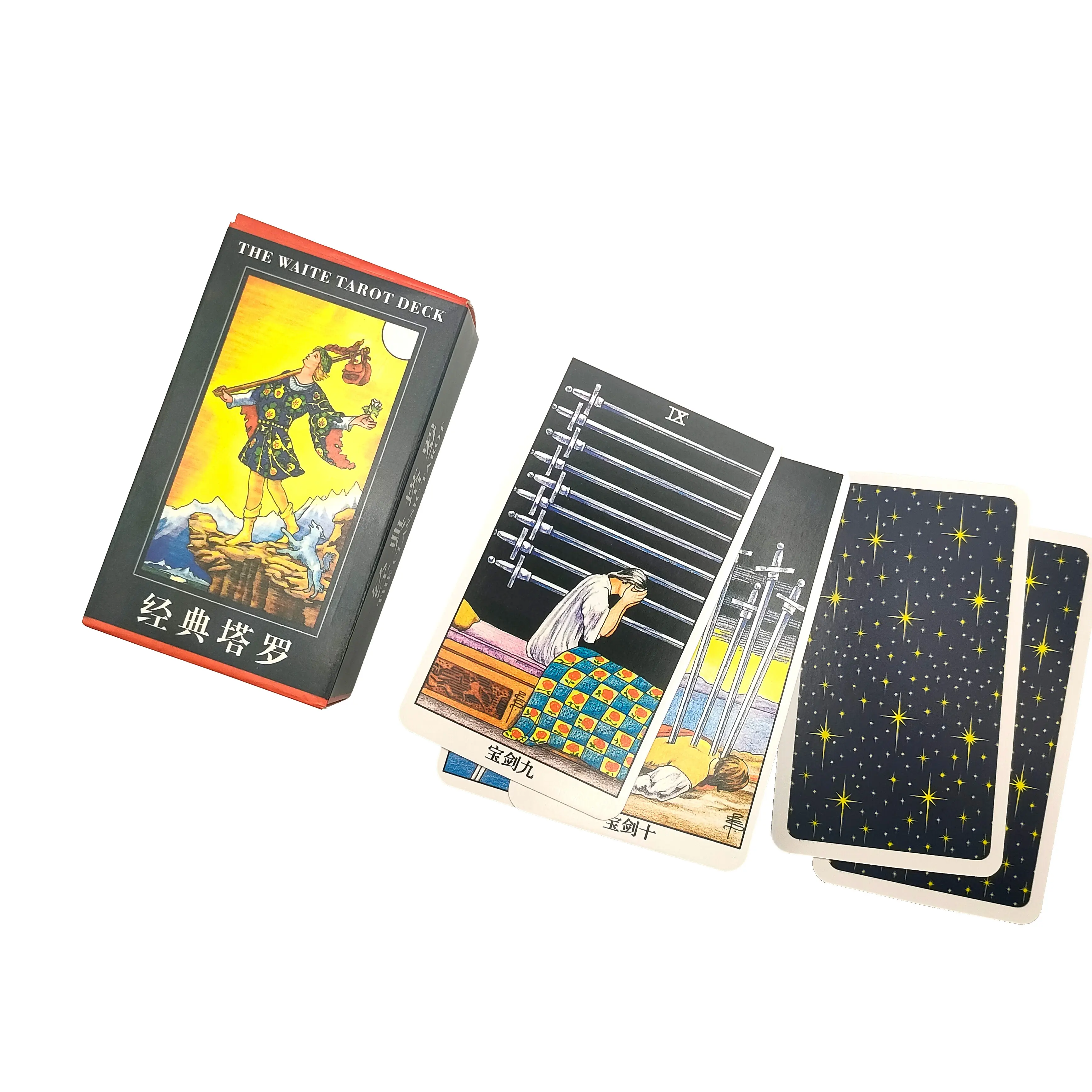 Impresión personalizada de cartas del Tarot LA BARAJA DE TAROT WAITE 1