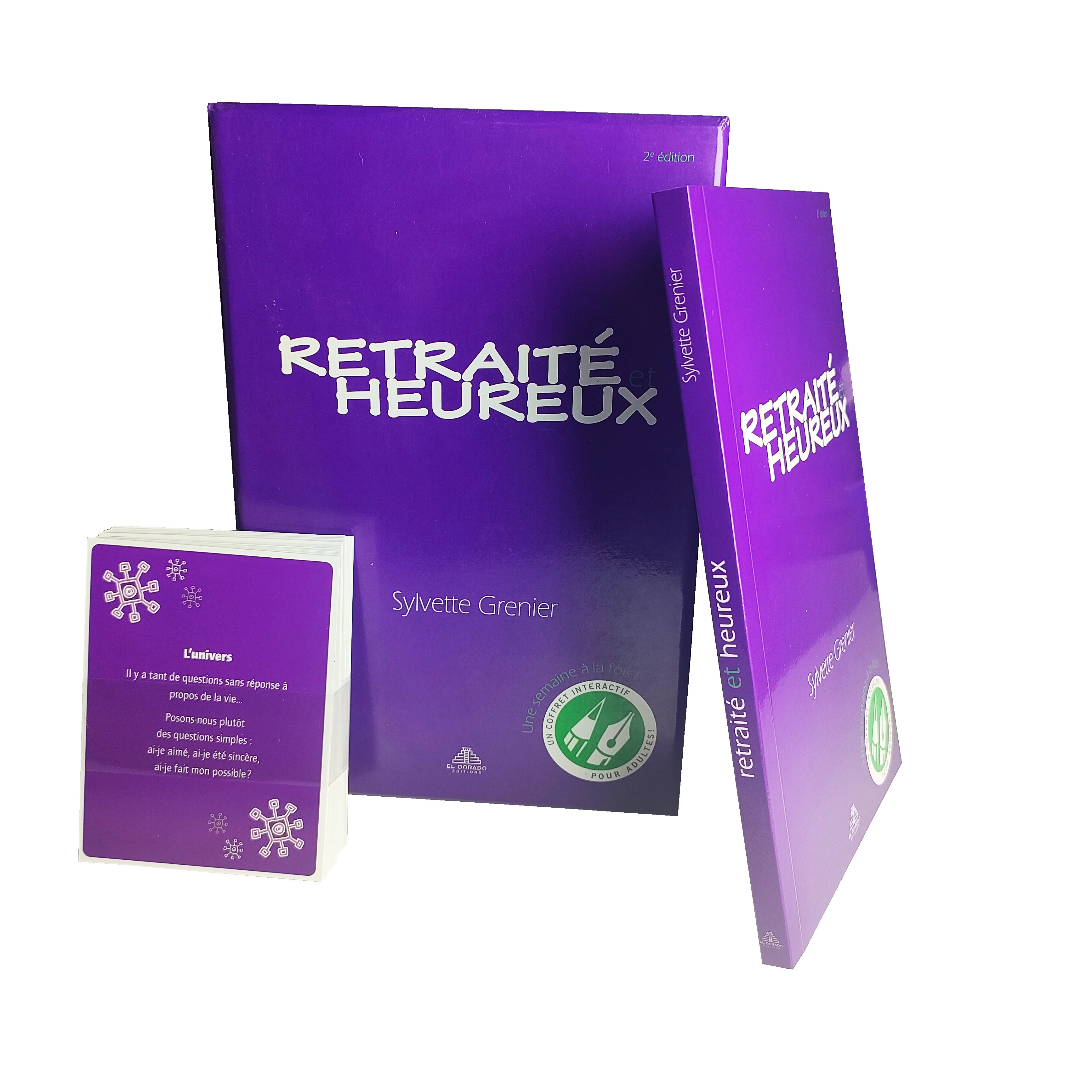 RETRAITÉ HEUREUX - The Perfect Guide to Enjoying a Happy Retirement Customized Tarot Cards 1