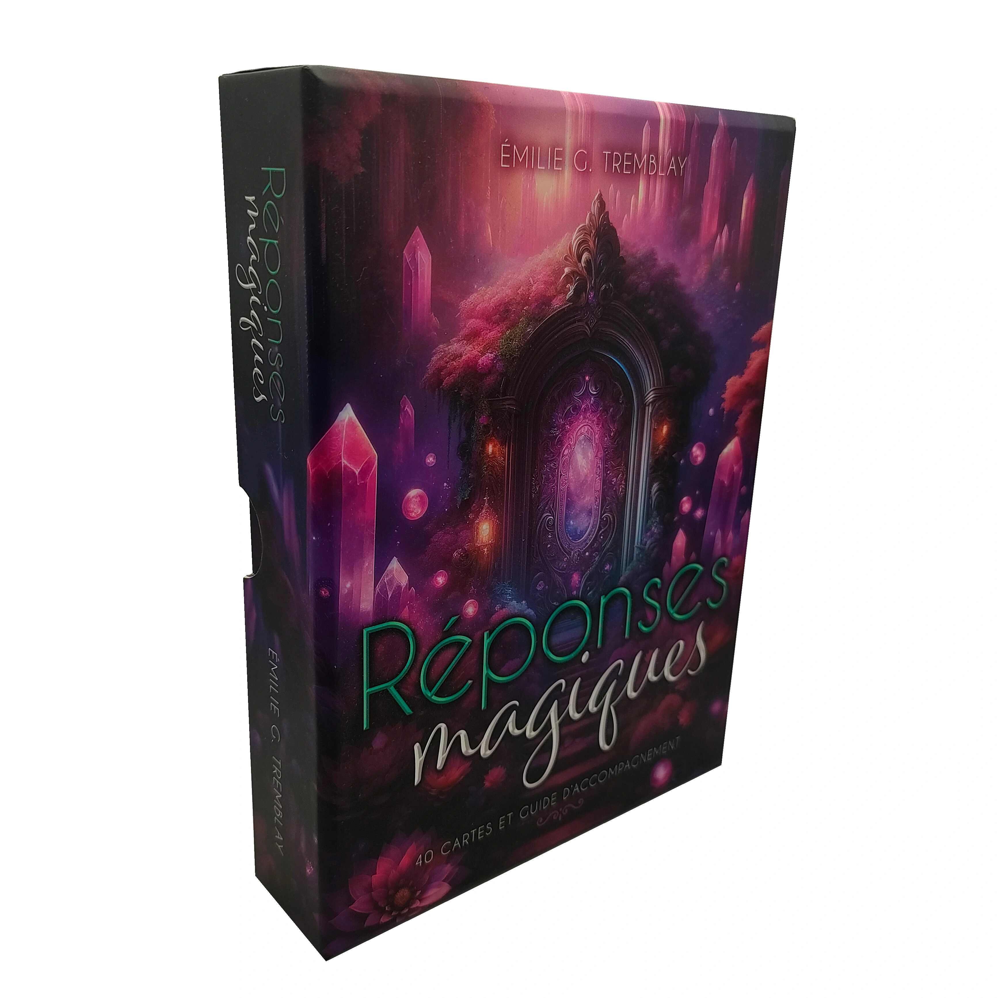 ✨Mysterious and Fantastic! Réponses magiques Oracle Cards - A Journey to Explore the Unknown Mind Customized Tarot Cards 1