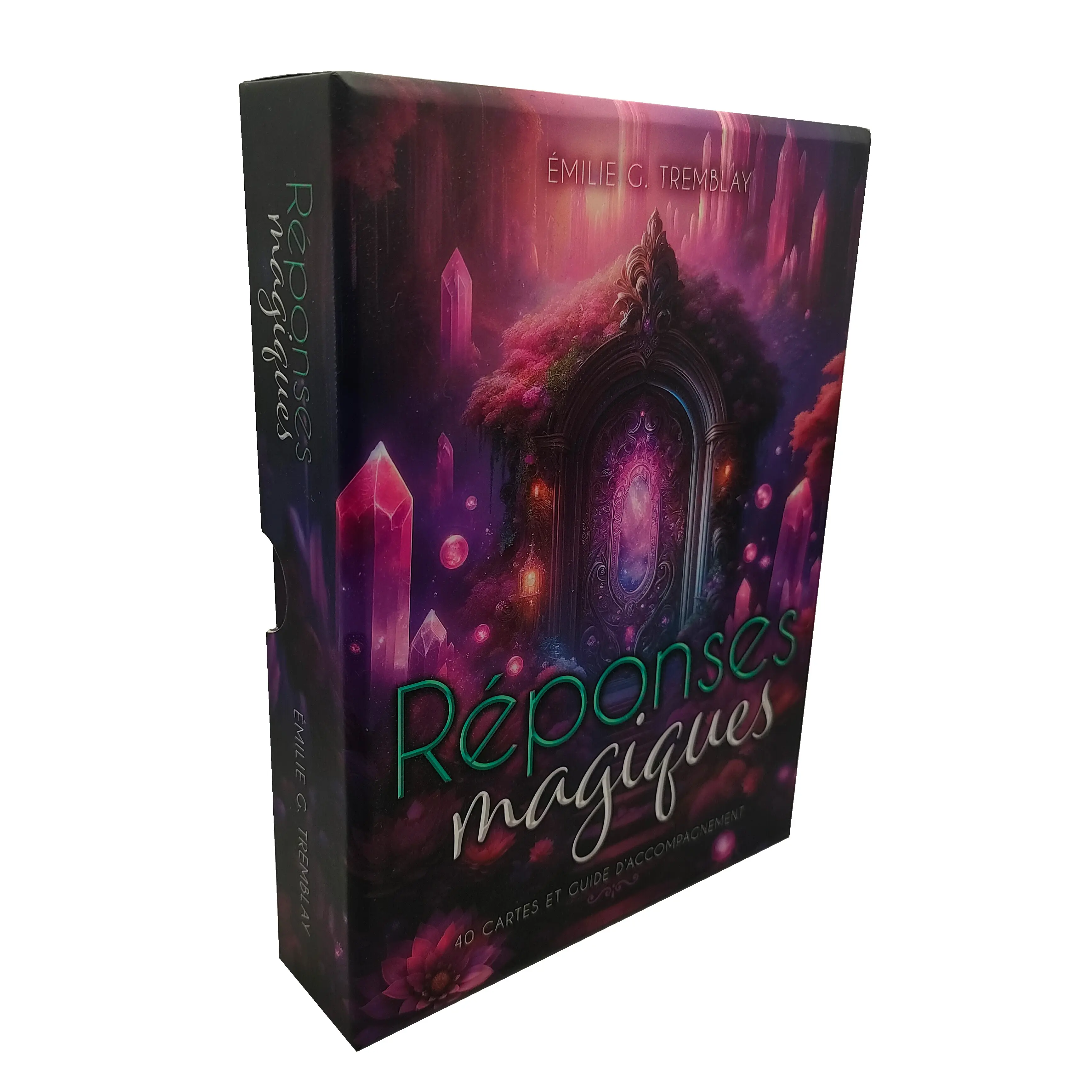 ✨mysterious und fantastisch! Réponses Magiques Oracle Cards - Eine Reise zur Erkundung der unbekannten Mind Customized Tarot Cards 1