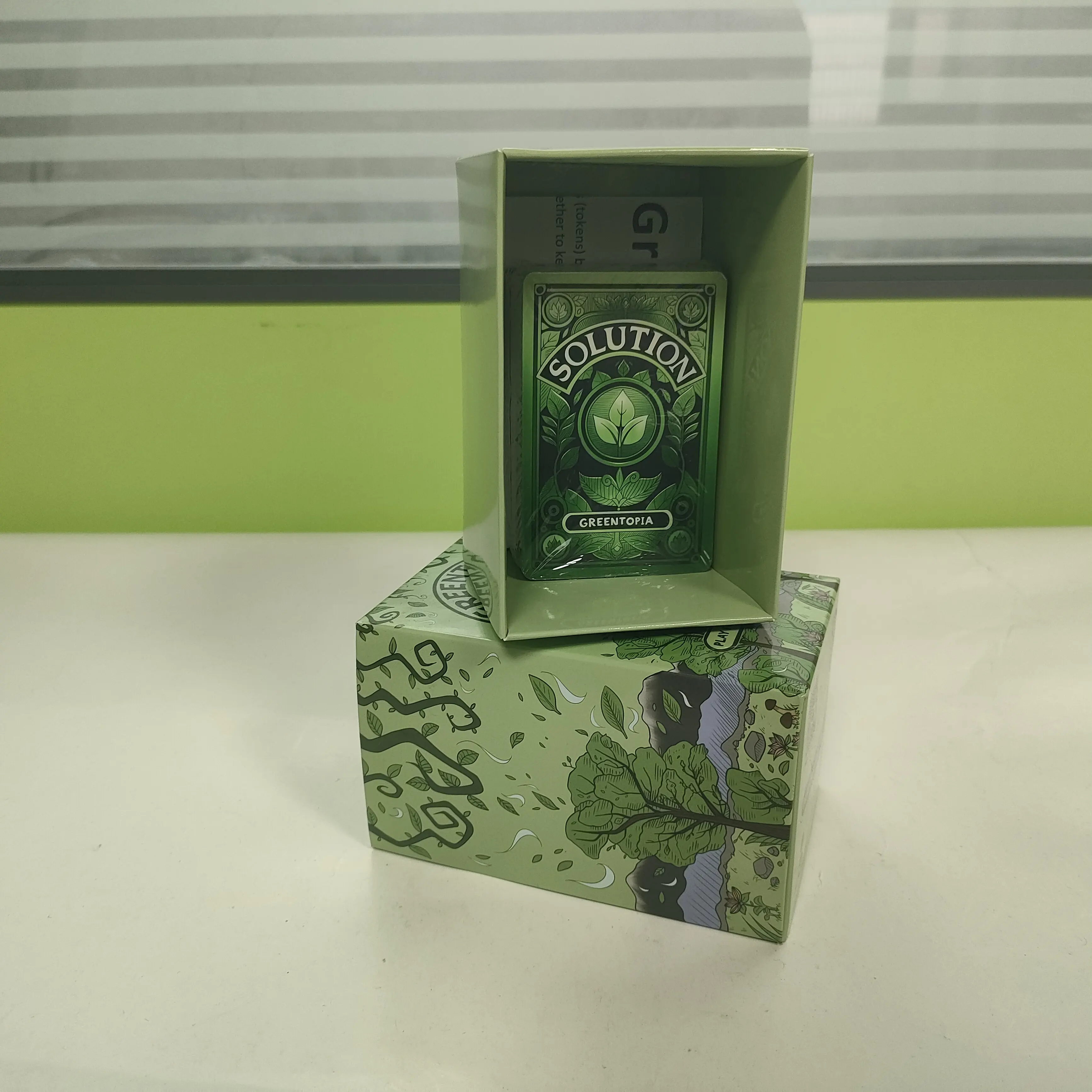 Juego de cartas de Greentopia: Eco - Estrategia amigable para los defensores del planeta 1