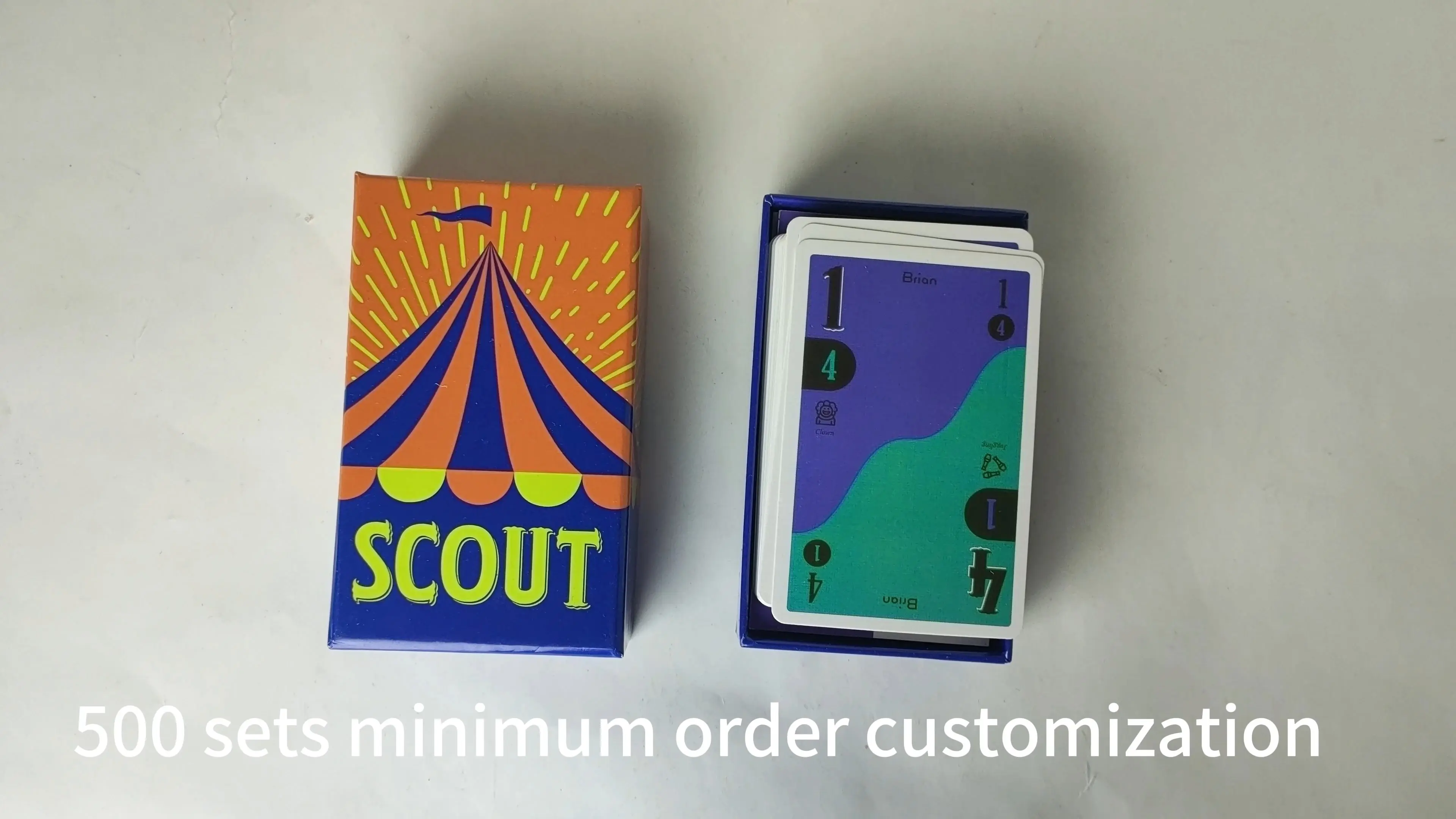 SCOUT-Kartenspiel: Lebendiges Strategiespiel mit benutzerdefinierten Komponenten für Familien- und Partyspaß 1