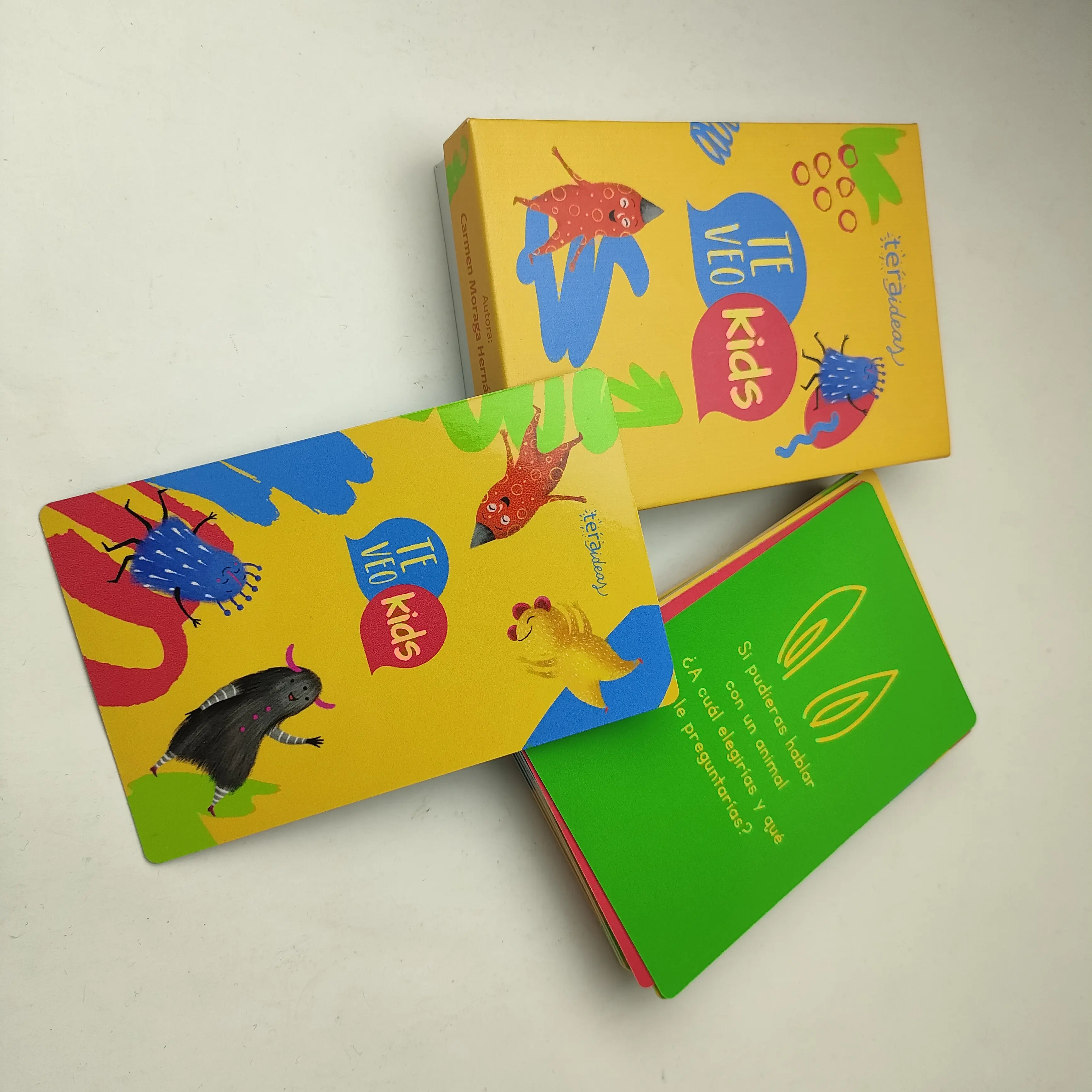 „Te Veo Kids: Spanisch – Interaktives Kartenspiel zum Lernen und Spielen für Kinder“ 1