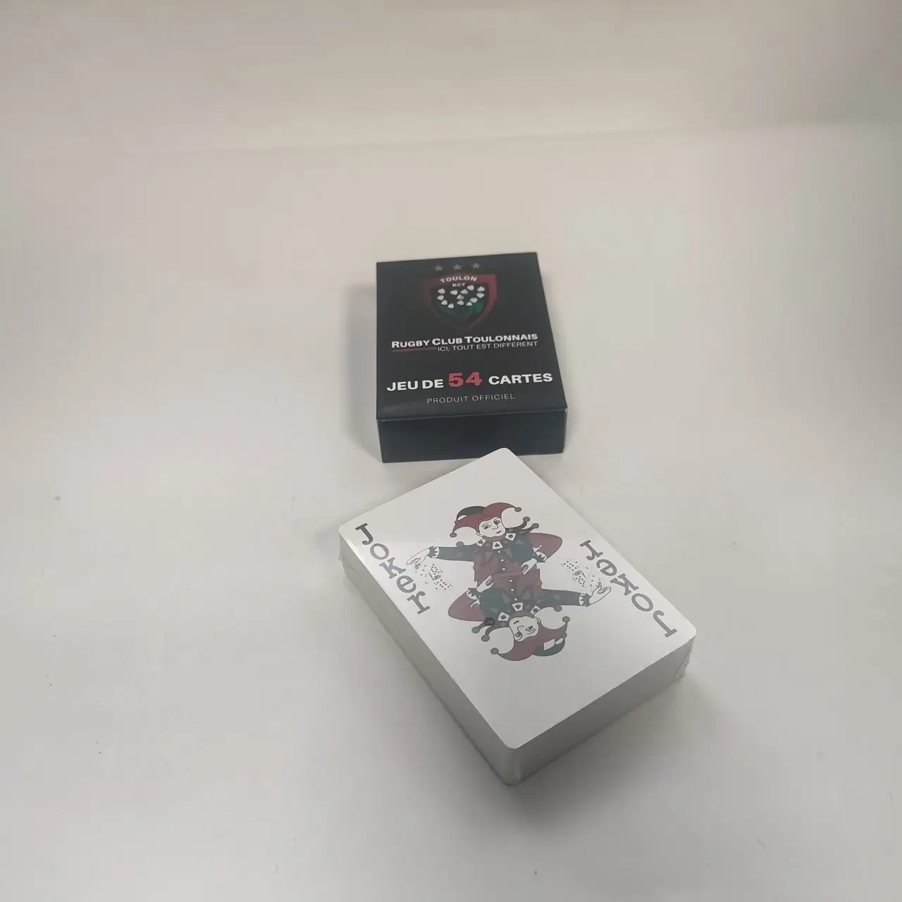 Offizielle Spielkarten des Rugby Club Toulonnais: Custom 54 – Kartendeck für Sportfans 1