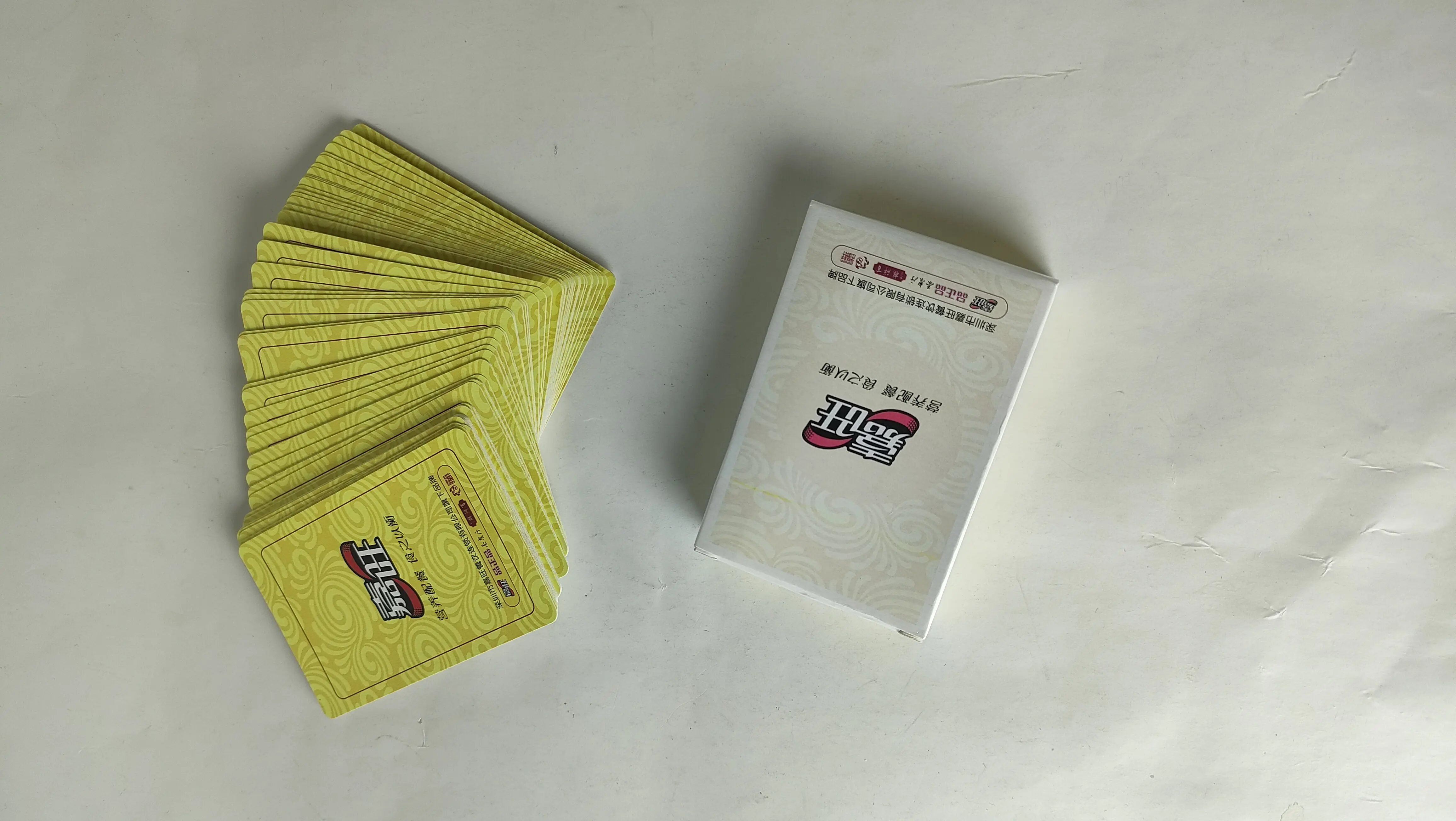 Benutzerdefinierte Markenspielkarten - Jiawang Food - Themen-Pokerdeck für Marketing und Unterhaltung 1