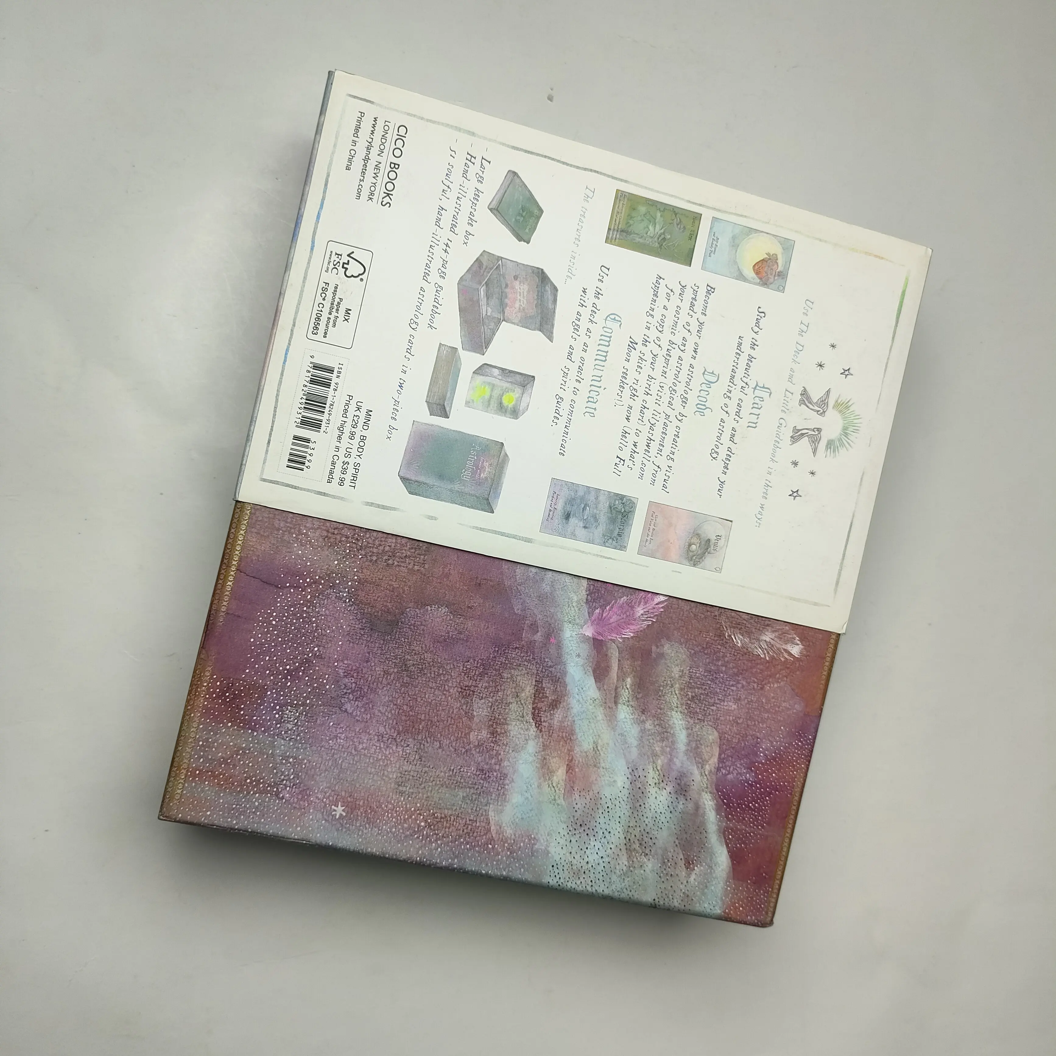 Astrología: La pequeña guía de lujo - Libro astrológico premium y caja de recuerdo personalizada 1