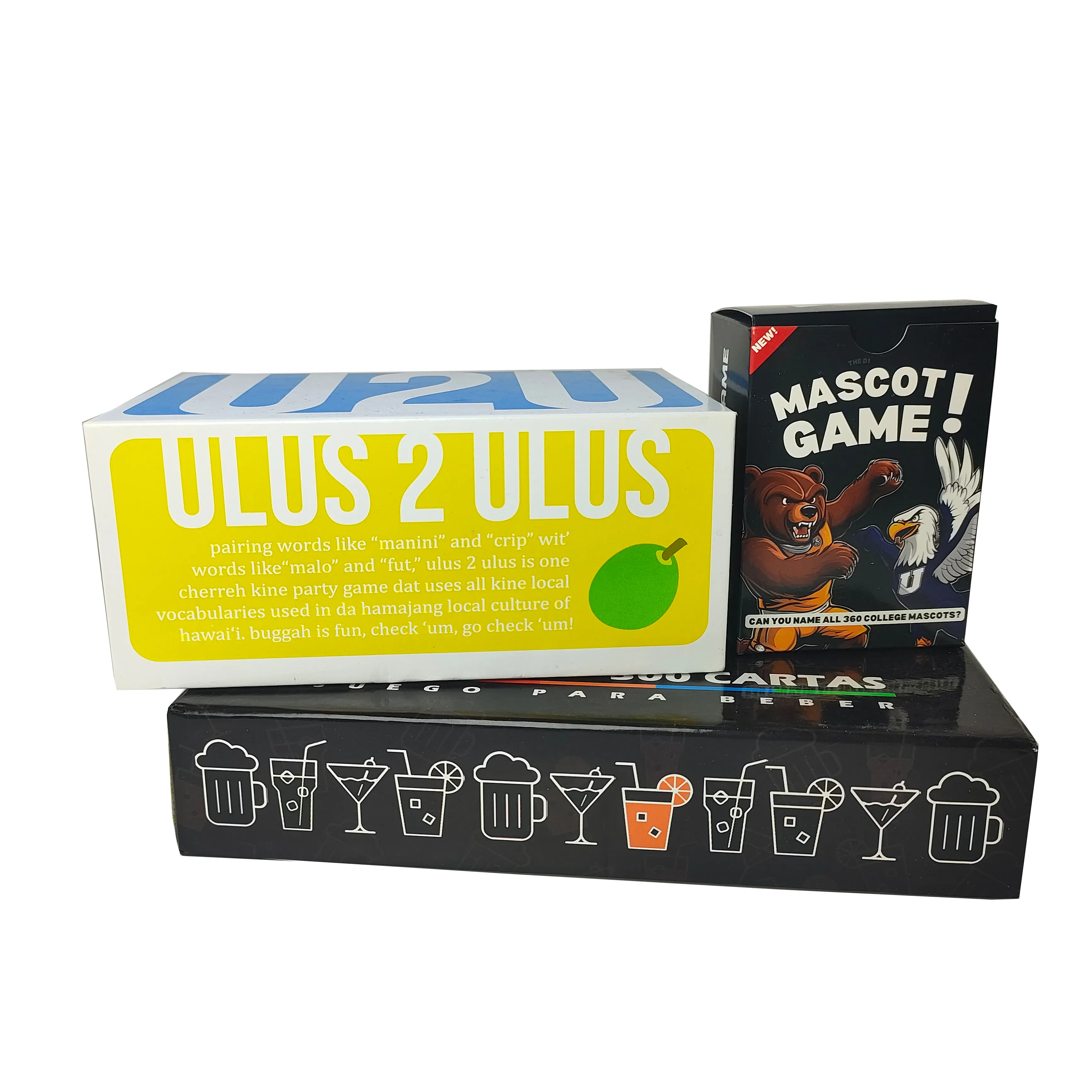 Ulus 2 Ulus (U2U) Hawaiian Pidgin Party Card Game – Local Culture Word Association Game 1