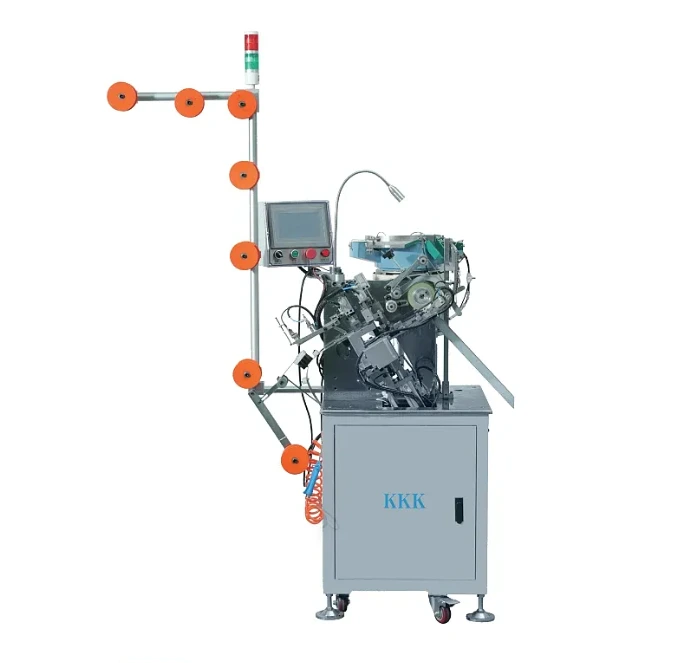 Fully Automatic Two-Way Top Slider Mounting Machine with AI Aluminum Quality Inspection System 1